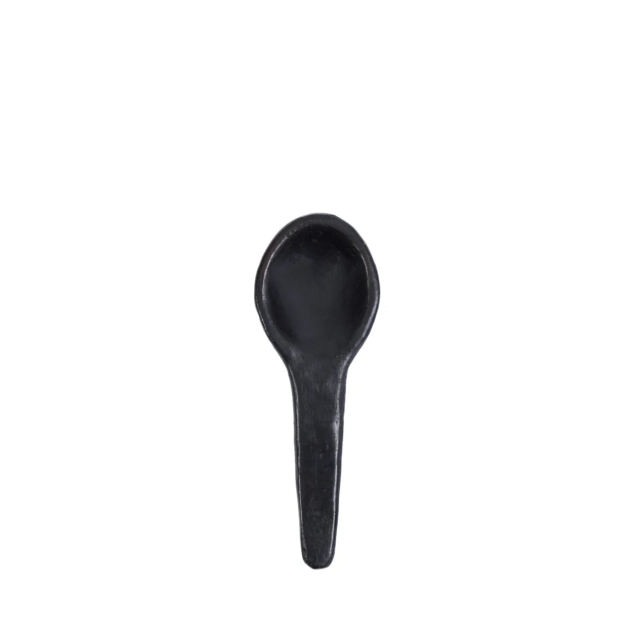 The Burned Tapas Spoon in terracotta — handmade luxury serving spoon curated by Laiyahome — view 3