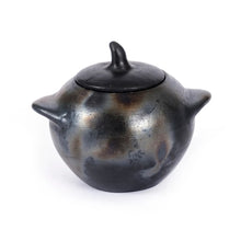 The Burned Jar - L in terracotta — handmade luxury storage jar curated by Laiyahome — view 3