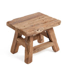 The Yoke Stool - Natural - S in wood — handmade luxury stool curated by Laiyahome