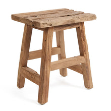 The Yoke Stool - Natural - L in wood — handmade luxury stool curated by Laiyahome