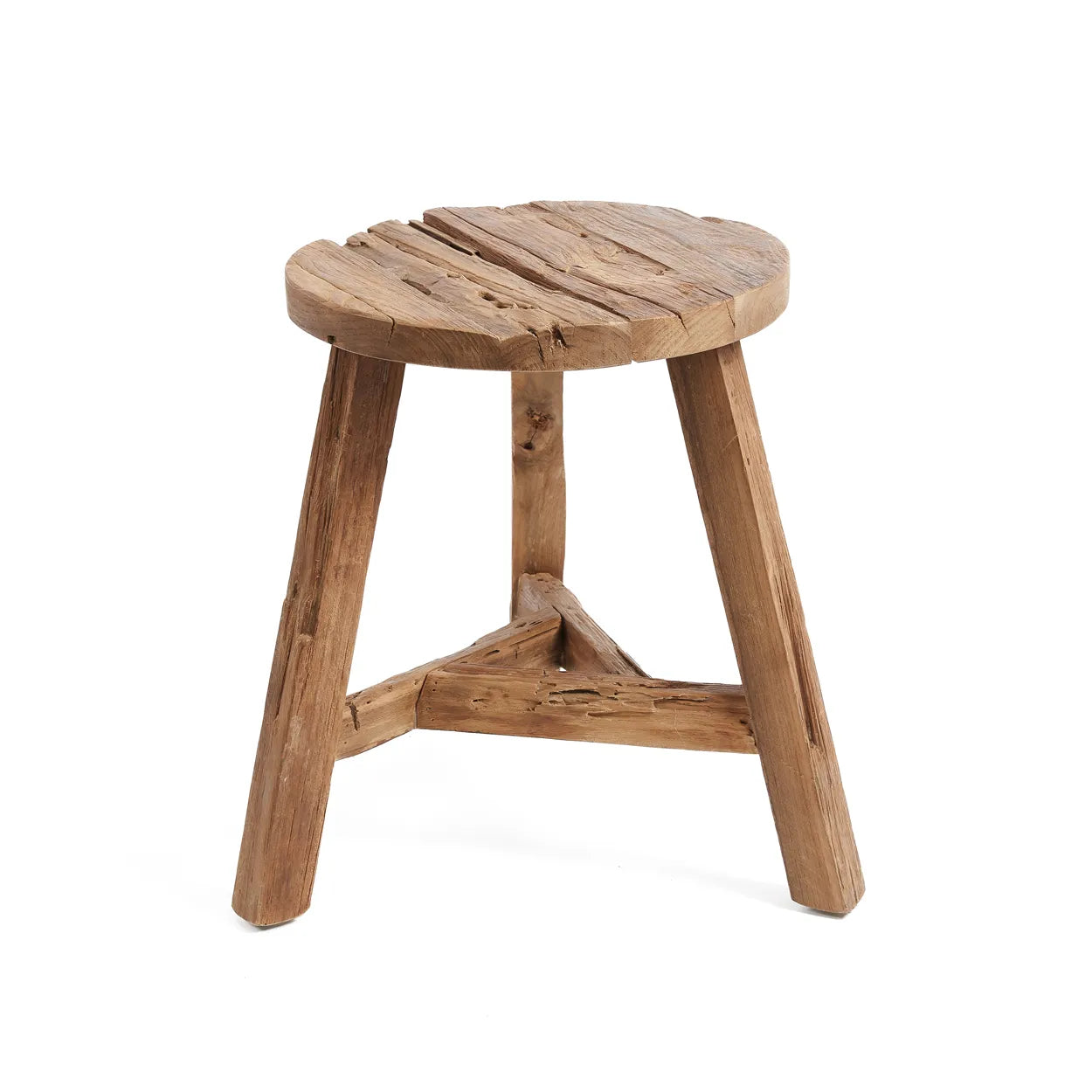 The Yatai Stool - Natural - L in wood — handmade luxury stool curated by Laiyahome — view 3