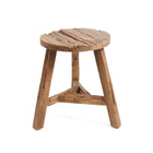 The Yatai Stool - Natural - L in wood — handmade luxury stool curated by Laiyahome — view 3