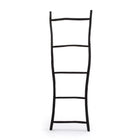 The Tulum Ladder - Black - 165 in wood — handmade luxury towel rack curated by Laiyahome — view 3