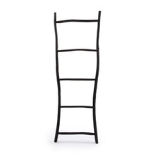 The Tulum Ladder - Black - 165 in wood — handmade luxury towel rack curated by Laiyahome — view 3