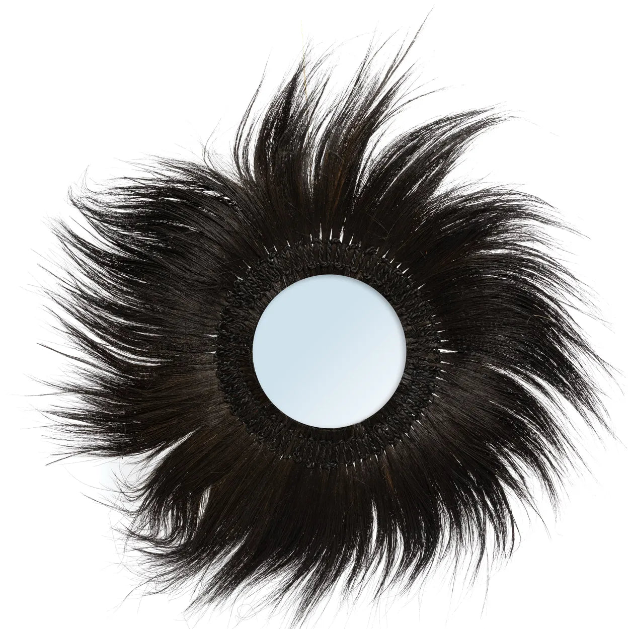 The Simba Mirror - Black - L in glass — handmade luxury wall mirror curated by Laiyahome — view 3