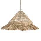 The Summer Vibes Pendant - Natural - XL in grass — handmade luxury pendant lamp curated by Laiyahome