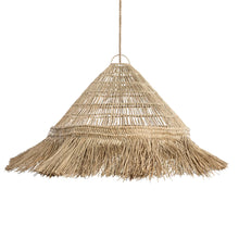 The Summer Vibes Pendant - Natural - XL in grass — handmade luxury pendant lamp curated by Laiyahome