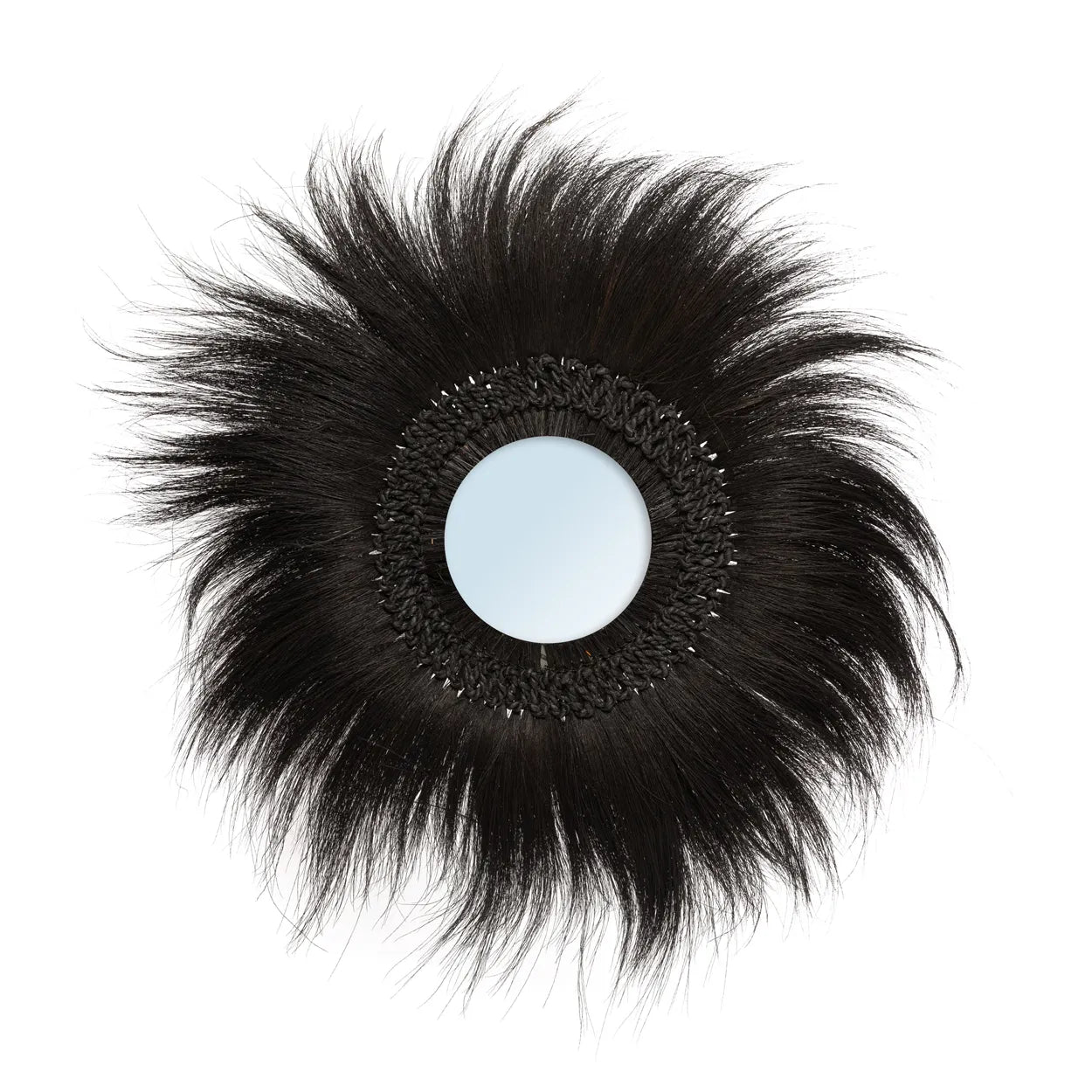The Simba Mirror - Black - M in glass — handmade luxury wall mirror curated by Laiyahome — view 3