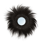 The Simba Mirror - Black - M in glass — handmade luxury wall mirror curated by Laiyahome — view 3