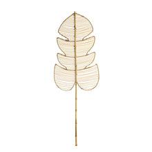 The Rattan Monstera - Natural in rattan — handmade luxury standing decoration curated by Laiyahome — view 3