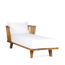 The Malawi Daybed - Natural White in wood — handmade luxury bed curated by Laiyahome — view 3