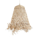 The Abaca Jelly Fish Pendant - Natural - M in grass — handmade luxury pendant lamp curated by Laiyahome — view 3