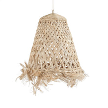 The Abaca Jelly Fish Pendant - Natural - M in grass — handmade luxury pendant lamp curated by Laiyahome — view 3