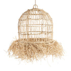 The Casita Pendant - Natural - S in grass — handmade luxury pendant lamp curated by Laiyahome — view 3