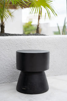 The Warmi Stool - Black in wood — handmade luxury stool curated by Laiyahome — view 2