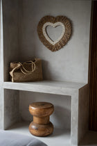 The Wayra Stool - Natural in wood — handmade luxury stool curated by Laiyahome — view 2