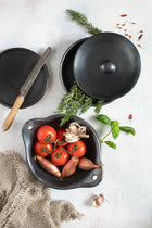 The Burned Pot - Black in terracotta — handmade luxury stock pot curated by Laiyahome — view 2