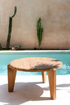 The Wabi Sabi Coffee Table - L in wood — handmade luxury coffee table curated by Laiyahome — view 4