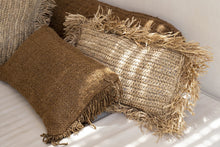 The Oh My Gee Cushion Cover - Brown - 30x50 in cotton — handmade luxury cushion cover curated by Laiyahome — view 4