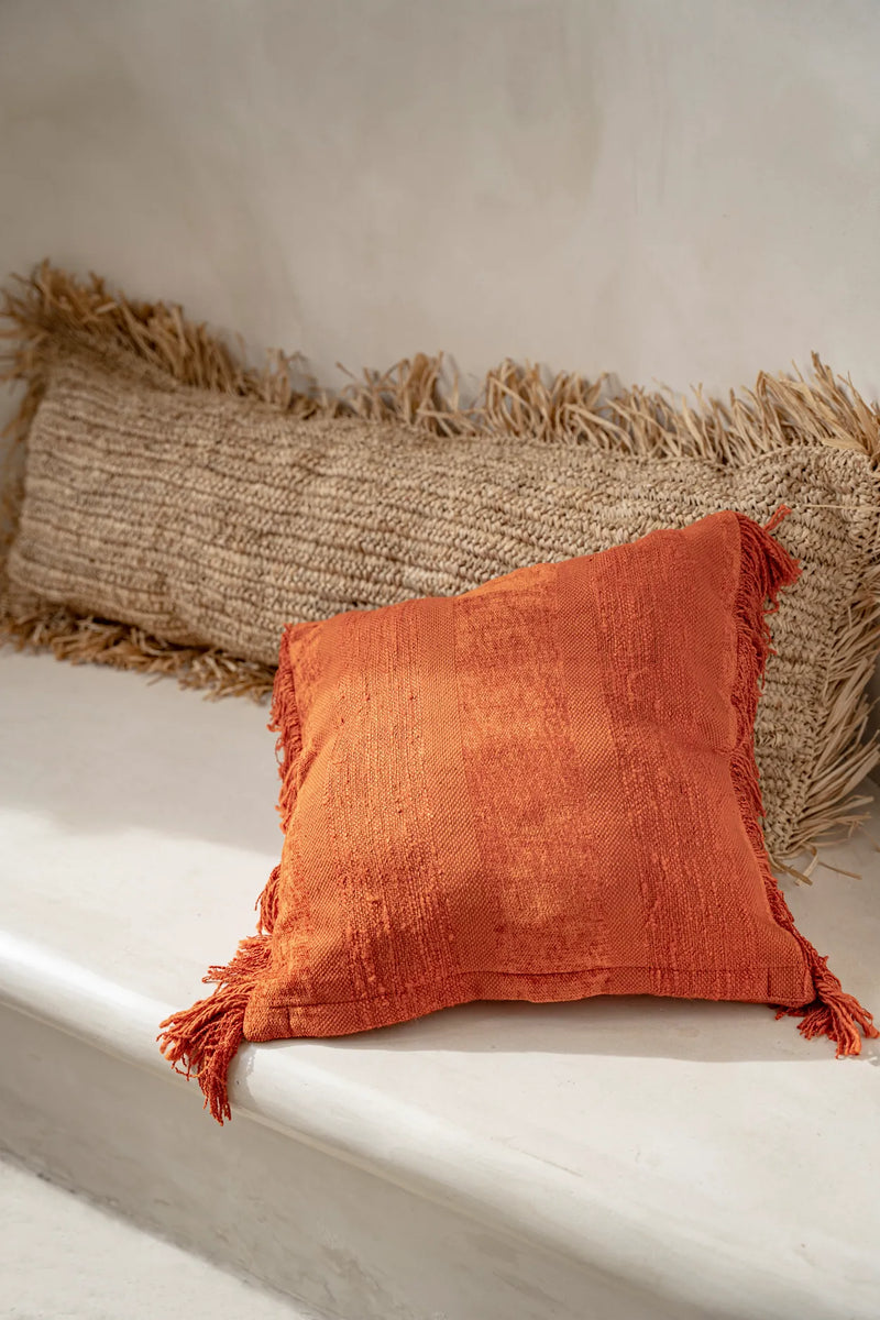 The Oh My Gee Cushion Cover - Rust Velvet - 40x40
