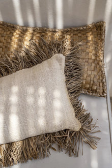 Capa de almofada Saint Tropez - Branco Natural - 30x50