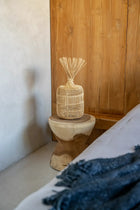 The Kona Stool - Natural in wood — handmade luxury stool curated by Laiyahome — view 2