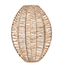 The Avanti Wall Applique - Natural - M in raffia — handmade luxury wall light curated by Laiyahome — view 3