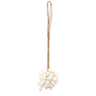 The Kai Tassel - White in shell — handmade luxury wall decoration curated by Laiyahome