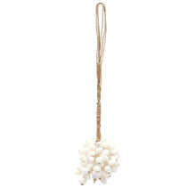 The Kai Tassel - White in shell — handmade luxury wall decoration curated by Laiyahome