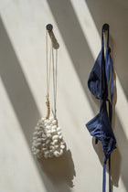 The Kai Tassel - White in shell — handmade luxury wall decoration curated by Laiyahome — view 2