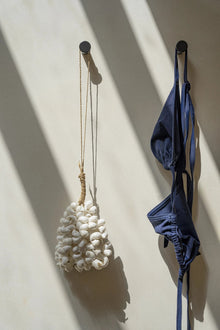 The Kai Tassel - White in shell — handmade luxury wall decoration curated by Laiyahome — view 2