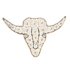 The Bull Shell - White in shell — handmade luxury wall decoration curated by Laiyahome — view 3