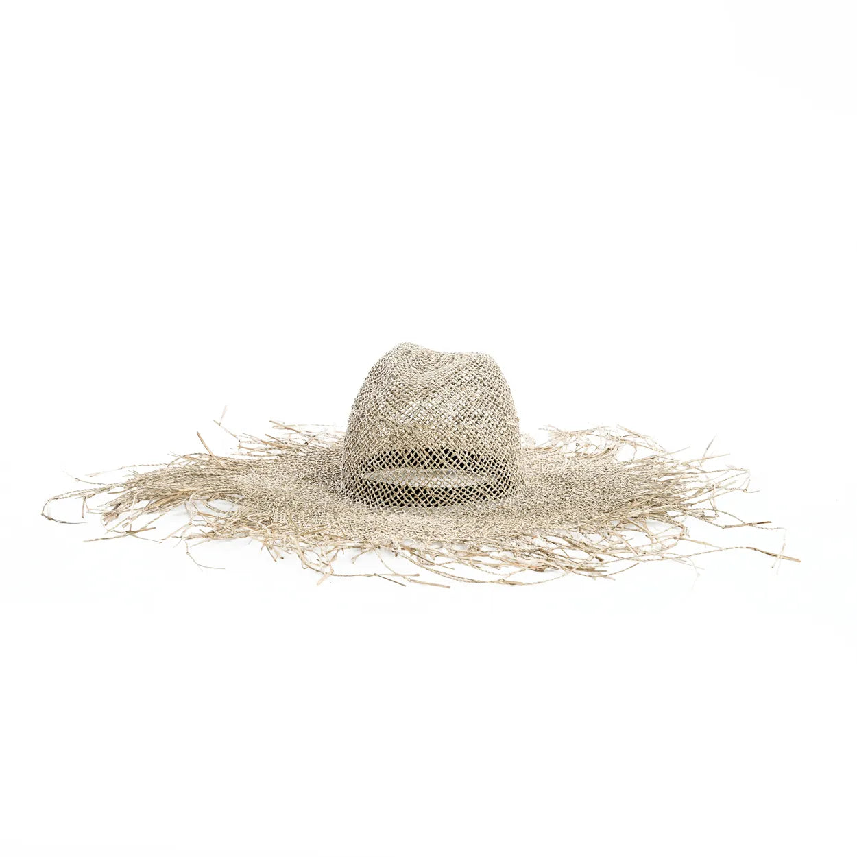 The Beach Hat in seagrass — handmade luxury hat curated by Laiyahome — view 3