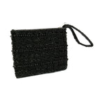 The Black Beaded Wallet in plastic — handmade luxury wallet curated by Laiyahome — view 3
