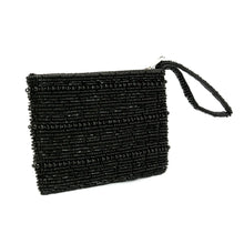 The Black Beaded Wallet in plastic — handmade luxury wallet curated by Laiyahome — view 3
