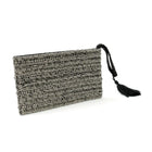 The Silver Clutch in plastic — handmade luxury clutch curated by Laiyahome — view 3