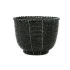 The Beaded Candy Bowl - Black - M in plastic — handmade luxury bowl curated by Laiyahome — view 3