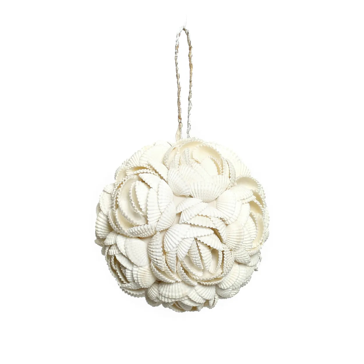 Bola de Concha Rosa - Branca - M