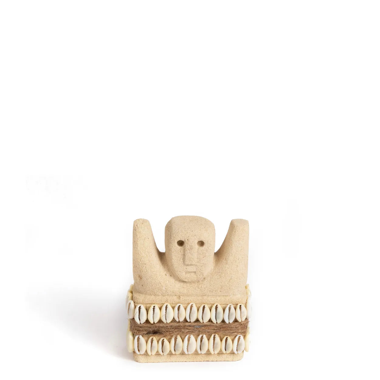 The Sumba Stone #28 - S in stone — handmade luxury statue curated by Laiyahome — view 3