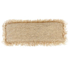 The Raffia Cushion Cover Rectangular - Natural - 35x100 in raffia — handmade luxury cushion cover curated by Laiyahome — view 3