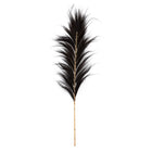 La magnifique feuille - Noire - Lot de 6
