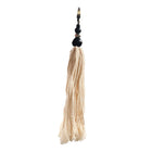 The Cotton Wood Keychain - Natural Black in cotton — handmade luxury keychain curated by Laiyahome — view 3