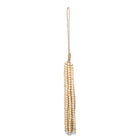 The Wooden Beads Tassel - Natural in wood — handmade luxury wall decoration curated by Laiyahome — view 3