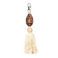 The Sumbawa Keychain - Natural Brown in wood — handmade luxury keychain curated by Laiyahome — view 3