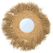 The Early Monday Mirror - Natural in seagrass — handmade luxury wall mirror curated by Laiyahome — view 3