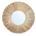 The Alang Alang Mirror - Natural - L in grass — handmade luxury wall mirror curated by Laiyahome — view 3