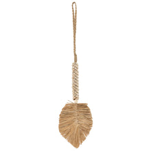 Pompon en coquillage de raphia - Crème Naturel