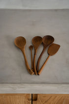 The Teak Root Spoon - M in wood — handmade luxury serving spoon curated by Laiyahome — view 4