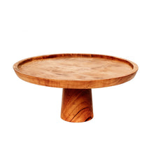 The Teak Root Cake Dish - L in wood — handmade luxury cake stand curated by Laiyahome — view 3