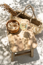 The Teak Root Salad Bowl - S in wood — handmade luxury bowl curated by Laiyahome — view 2